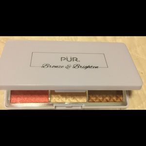 Pur- Bronze and Brighten face palette